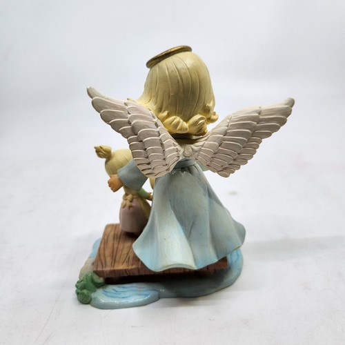 2004 Precious Moments Angels Harbor Us Every Day Guardian Angel Enesco No Box - Picture 3 of 11