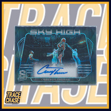 2023-24 Panini Spectra Basketball Cameron Thomas Sky High International auto /10