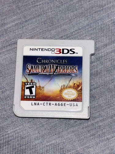 Samurai Warriors Chronicles Nintendo 3DS TESTED WORKING CARTRIDGE ONLY DS8