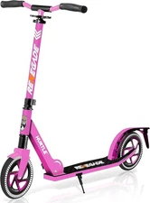 Hurtle Renegade Lightweight Foldable Kick Scooter - Pink (Open Box)