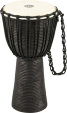 Meinl Percussion Djembe with Mahogany Wood - NOT Made in Medium, Black River