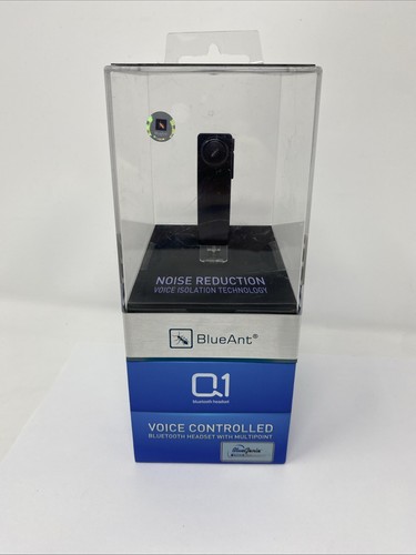 Blue Ant Q1 Voice Controlled Bluetooth Headset Open Box - Picture 1 of 11