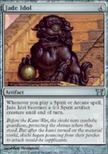 JADE IDOL Champions of Kamigawa MTG Magic the Gathering Cards DJMagic