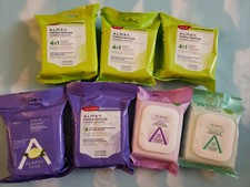 LOT 7 ALMAY MAKEUP REMOVER CLEANSING TOWELETTES, 25 CNT EA
