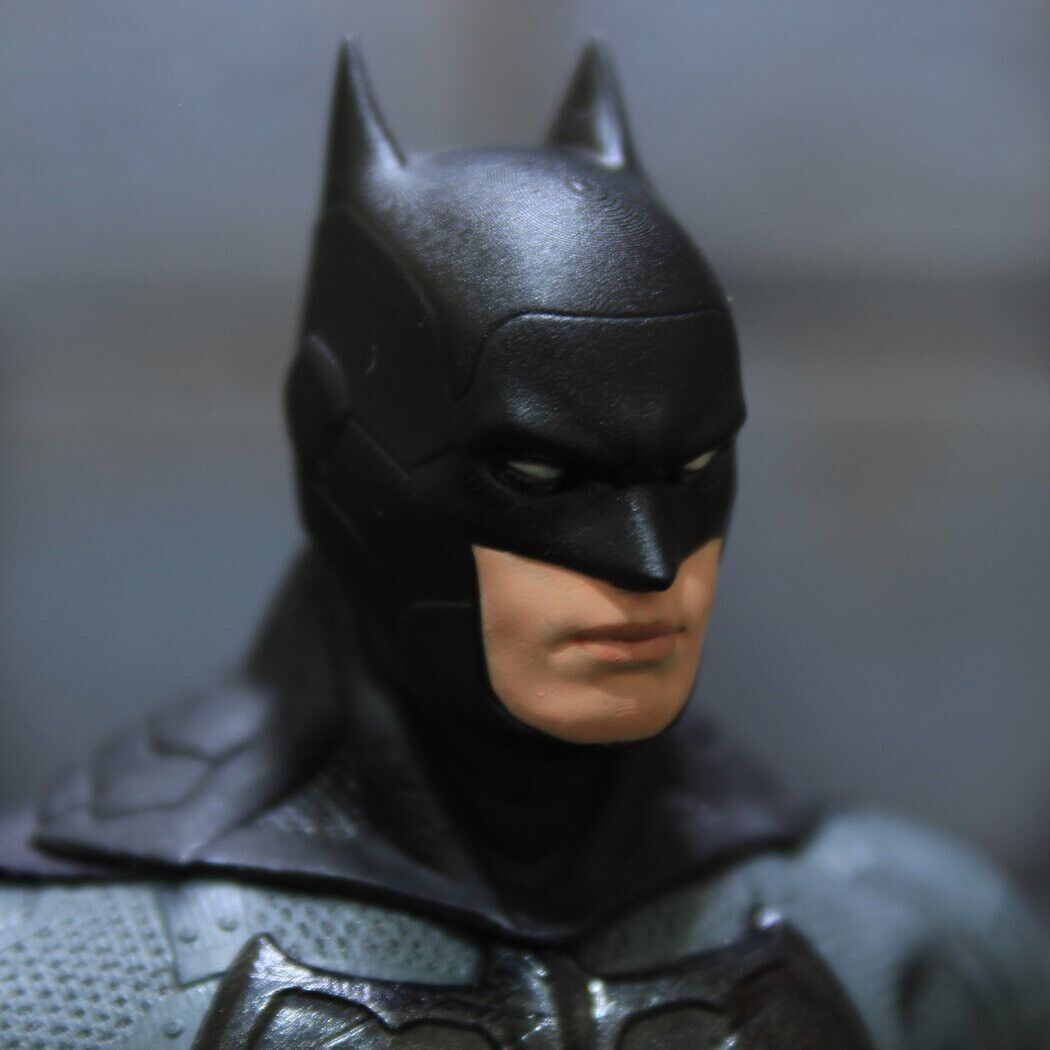 1/12 Custom DC Multiverse Batman N52 Mcfarlane Mezco Head 1/12 Custom DC Multiverse Batman N52 Mcfarlane Mezco Head
