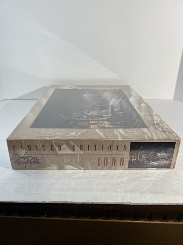 Terry Redlin- Winter Wonderland 1000 Piece Jigsaw Puzzle Rose Art 2001 Sealed - Picture 6 of 9