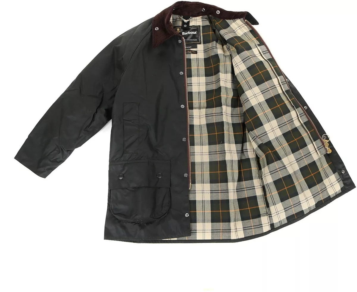 BARBOUR BEAUFORT SYLKOIL WAX JACKET IN SAGE | eBay