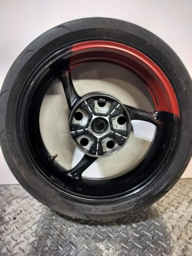 2008-2009 SUZUKI GSXR 600 GSXR 750 OEM REAR WHEEL STRAIGHT!! - Picture 6 of 11