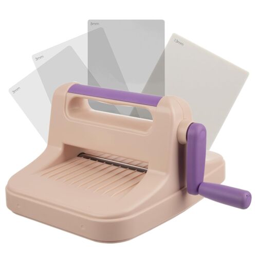 Lightweight Purple Die Cutting Machine - Beginner’s Kit for Embossing & Crafting - Picture 3 of 8
