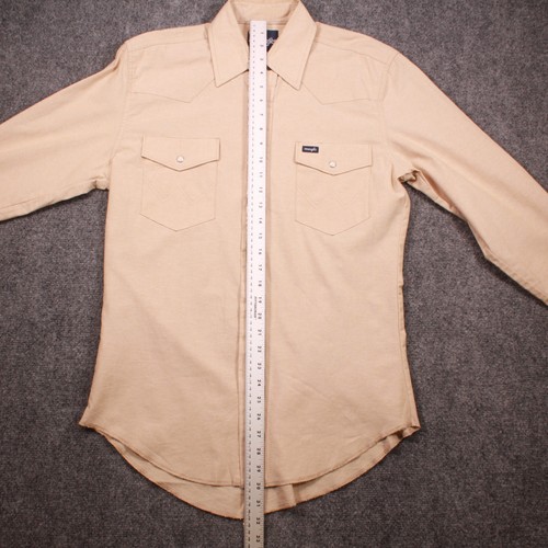 Wrangler Perl Snap Cowboy Cut Western Style Hemd Khaki MS728KH Perl Snap Up. - Bild 4 von 9