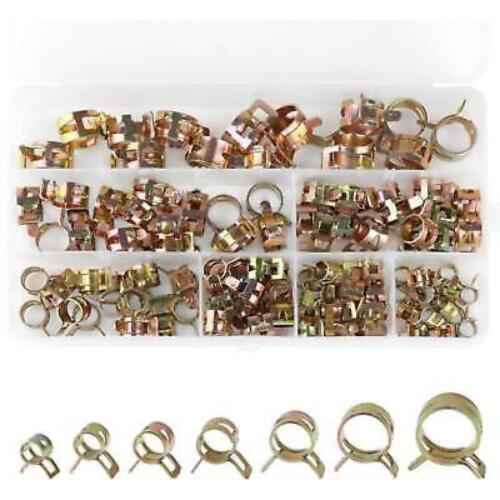 Spring Clips Fuel Pipe Clamps Self Clamping Hose Sealing Radiator Silicone Air