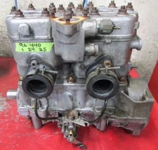 96 Polaris Indy 440 L/C Snowmobile Motor Engine Cylinders Lower End Crankshaft