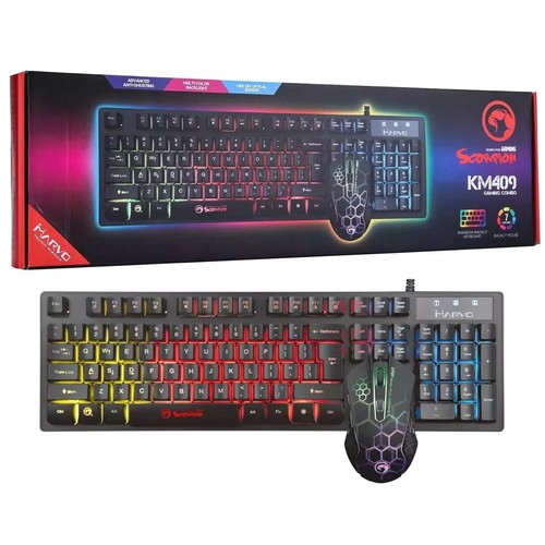 Gaming Kit, Keyboard+Mouse+Head Set+mat RRP £69.97 - Picture 2 of 14