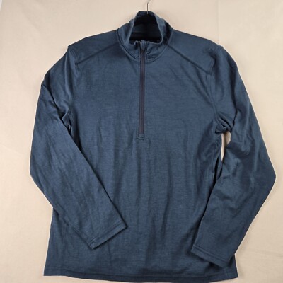 GoRuck x Taylor Stitch Merino Wool Half Zip Pullover Sz 40 Forest