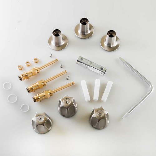 Bathtub Shower 3 Handle Tub Trim Set For Price Pfister Faucets Heavy Duty - Picture 23 of 26