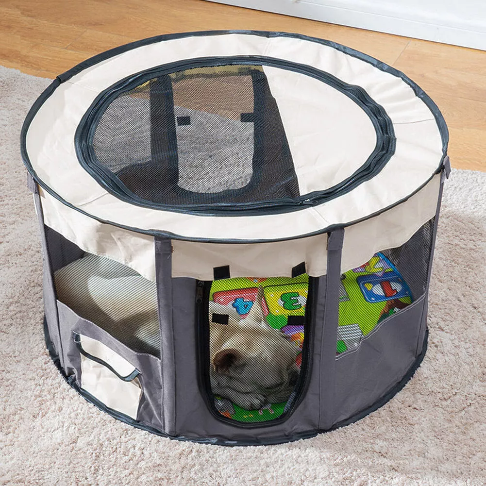 Portable pop up pet playpen 2025