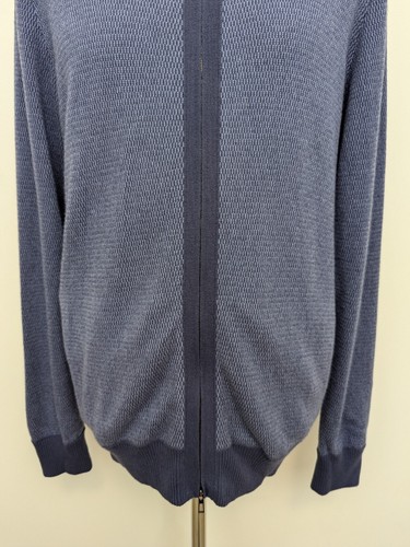 Loro Piana Strickjacke Herren Gr.56 XL 100% Kaschmir Pullover Blau Neuwertig Luxus Strick - Bild 7 von 17