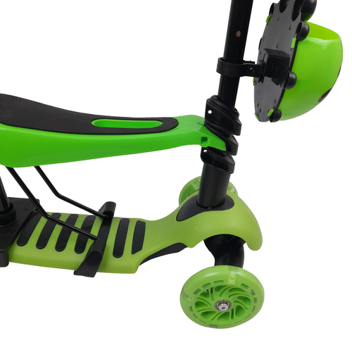 5 in 1 Kids Push Scooter Adjustable Height Removable Seat LED Flashing GIFT - Picture 49 of 53