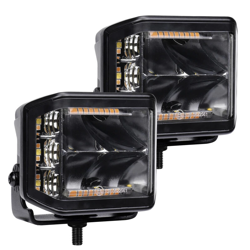 Go Rhino 750700322SCS for Xplor Blackout Combo Series Cube Sideline LED Spot - Image 4 of 4