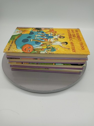 1960's The Bobbsey Twins Set of 4 Hardcover Books 3 48 61 62 Seashore Doodlebug - Picture 3 of 12