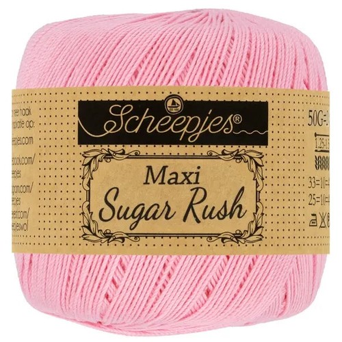 Maxi Sugar Rush Scheepjes Hilo de algodón mercerizado 50 g / 1,9 oz - 280 m / 306 años - Imagen 85 de 88