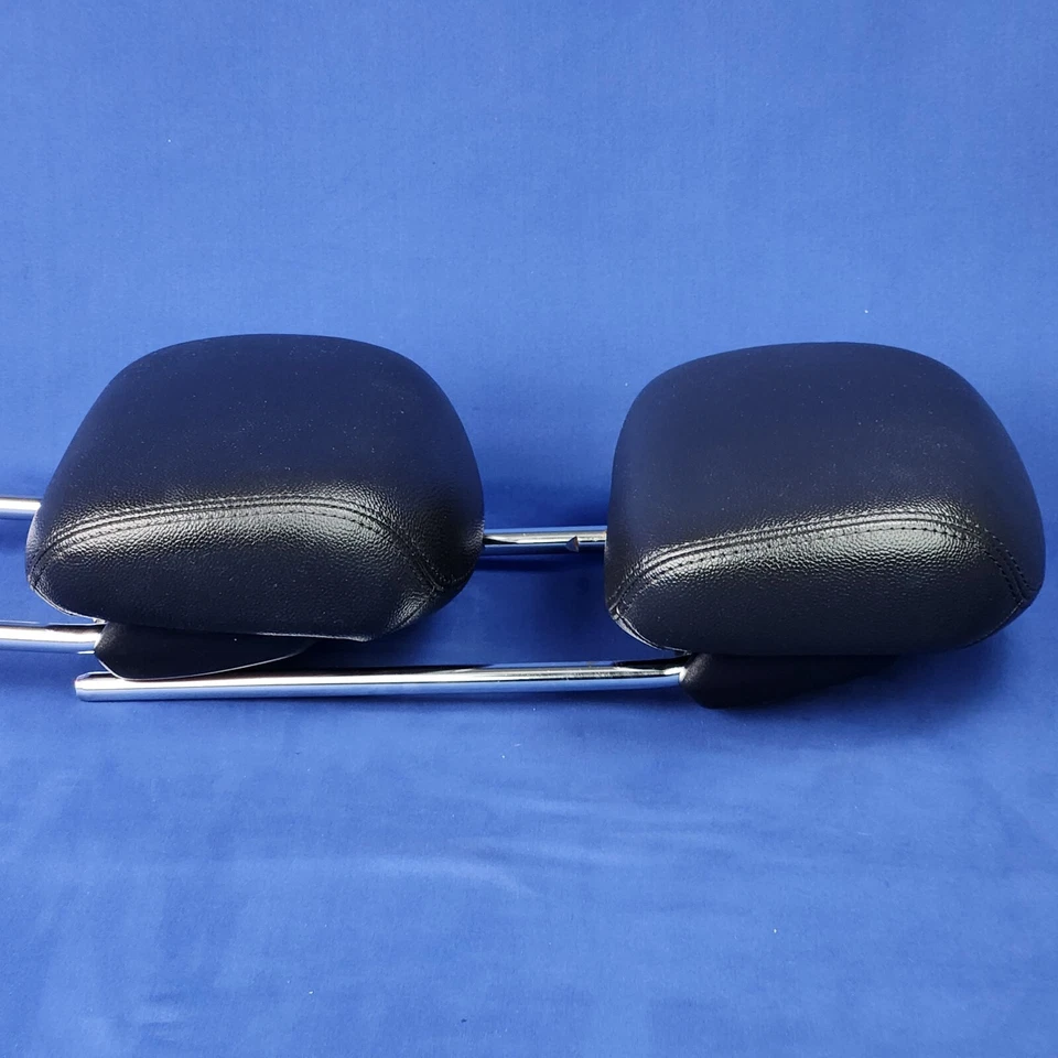 🏅 11-18 DODGE CARAVAN CHRYSLER TOWN COUNTRY REPOSACABEZAS ACTIVO DELANTERO CUERO NEGRO Foto 4 de 4