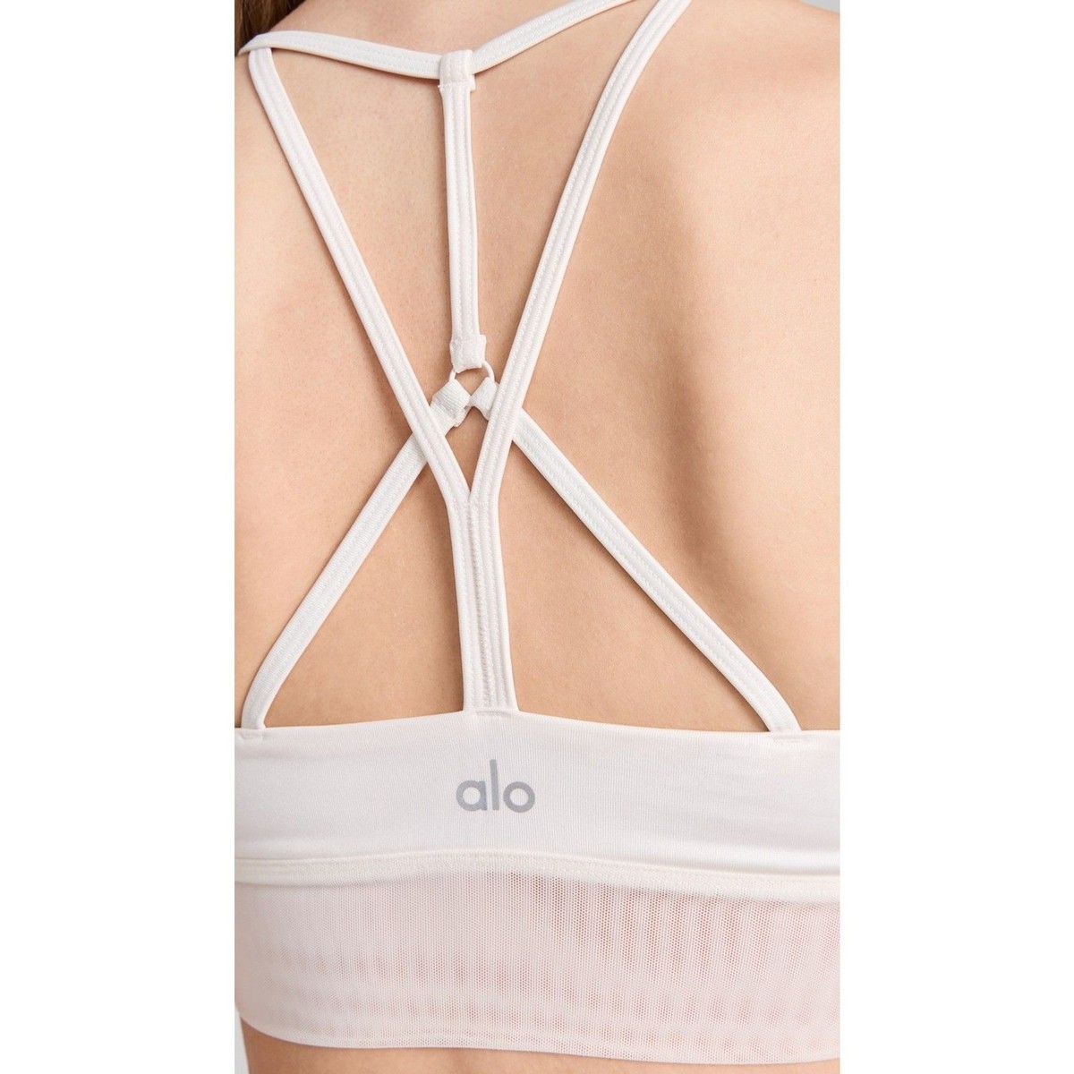 Alo Yoga Women's Lavish Bra White XS ( SOLD OUT) NWT | eBay