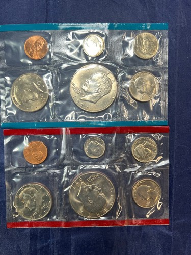 1977 U.S Mint 12 piece set sealed in original US MINT PACKAGING ((1 Set)) - Picture 2 of 3