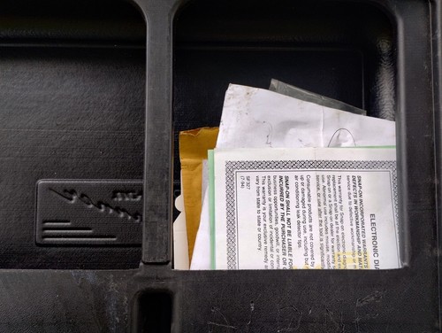 Snap-On MT2500 DIAGNOSTIC Scanner Carry Case Only W/PAPERWORK - Bild 10 von 10