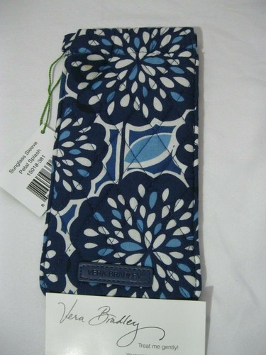 Vera Bradley PETAL SPLASH Sunglass Sleeve EYE EYEGLASSES CASE for PURSE Tote NEW - Picture 2 of 6