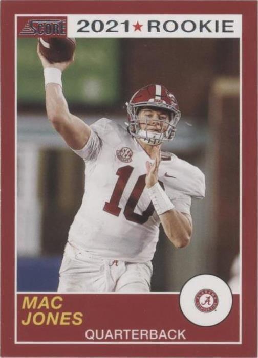 2021 Panini Chronicles Draft Picks Mac Jones #66 - 1 of 2