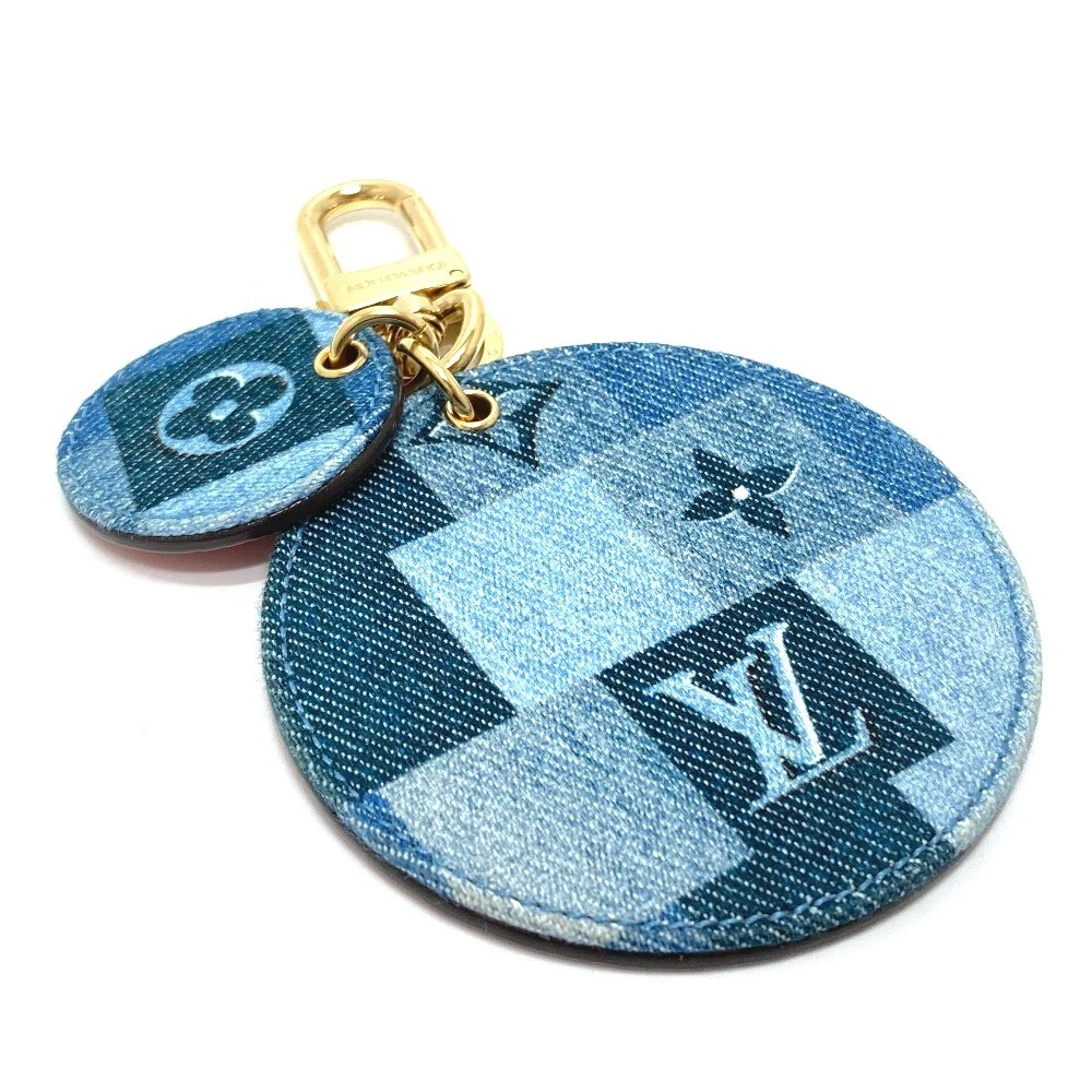 Louis Vuitton Porte Kure Monogram Check Key Ring Key Holder Bag charm