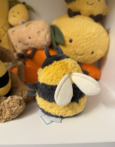 Jellycat Bundle (2): Bartholomew Bear 'Bumblebee' & Albee Bee BNWT (100% Real) - Picture 4 of 5