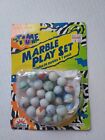 Marble Play Set 24 Marbles 1 Pouch Time For Fun 1991 Fun Rise New Sealed