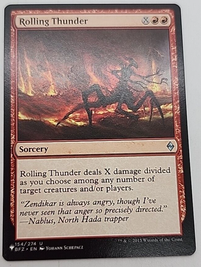 Rolling Thunder 154/274 - Battle for Zendikar - Uncommon