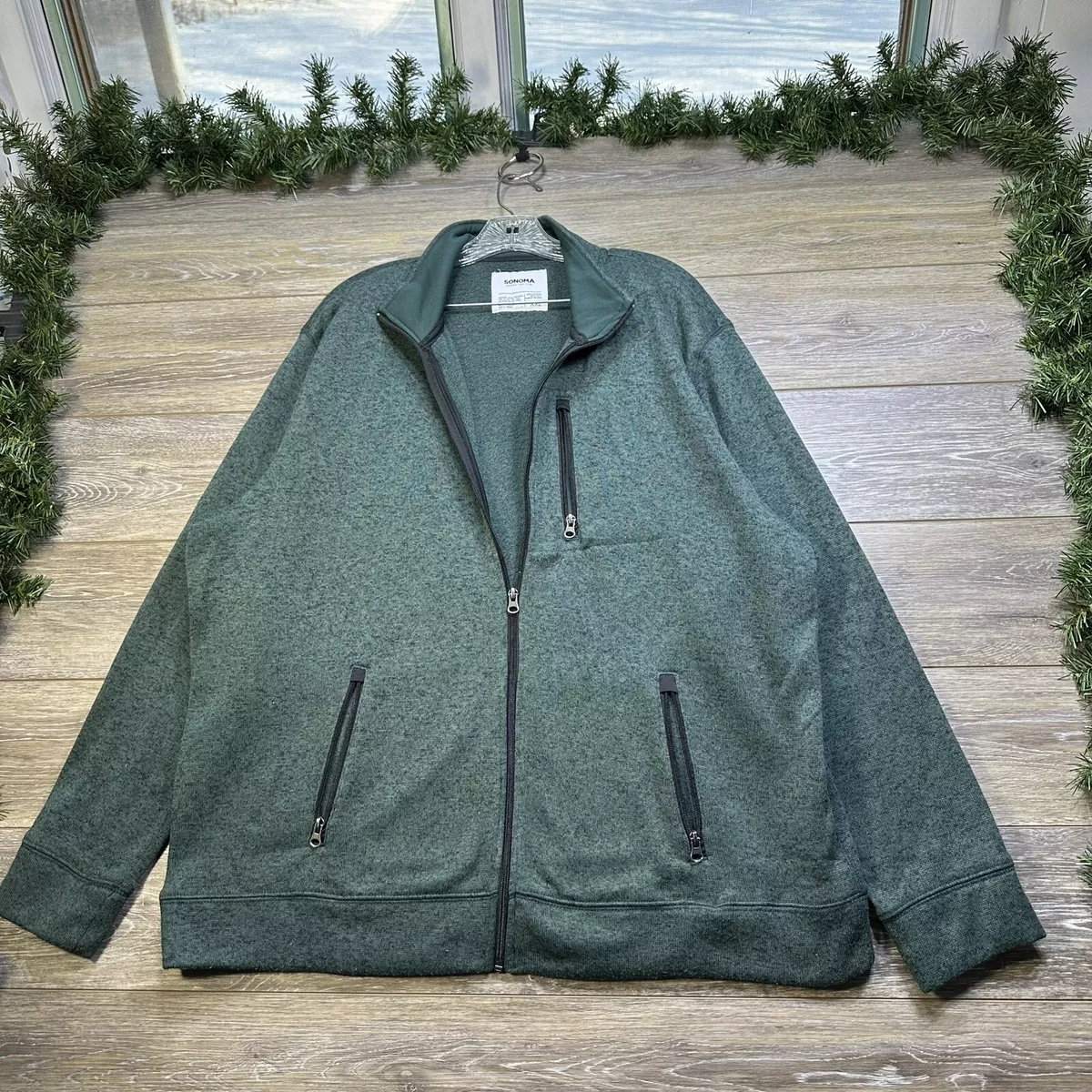 Sweatshirt with online inside pockets