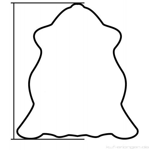 Kurzhaar Schaffell Lammfell Bettfell medizinisch gegerbt - waschbar kuschelweich - Bild 2 von 2