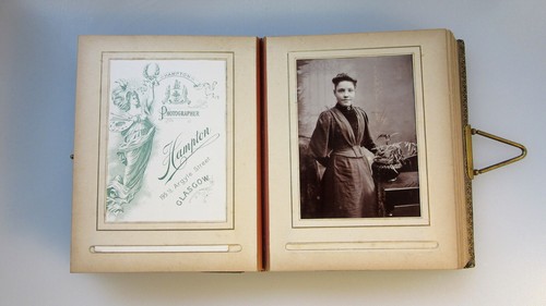 Original Victorian Cabinet Card Album c) 1879 * 25 Photographs * Good Condition! - Picture 9 of 24