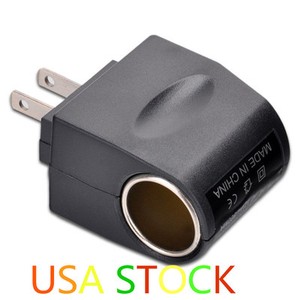Ac Home Wall Outlet To 12v Dc Cigarette Lighter Adaptor Image Is Loading Ac Home Wall Outlet To 12v Dc