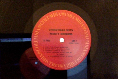 NM EX 1967 CHRISTMAS With MARTY ROBBINS lp TRAIL songs 70 reissue SHRINK PLAY EX - Picture 7 of 12