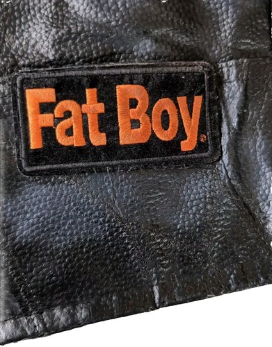 Men's 2010s Diamond Plate Black Leather Biker Vest Size 2X - Picture 9 of 13