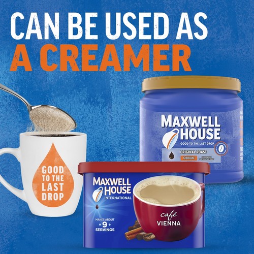 (4 pack) Maxwell House International Cafe Vienna Cafe Style Beverage Mix, 9 oz. - Picture 5 of 8
