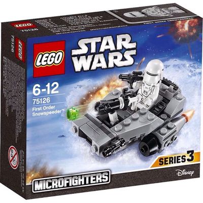 75126 FIRST ORDER SNOWSPEEDER star wars lego legos set NEW
