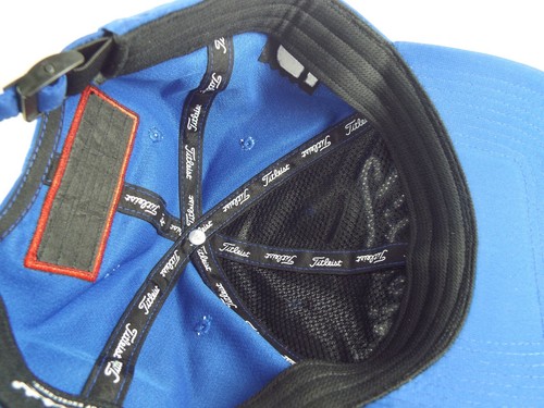 Gorra de béisbol de golf Titleist Pro V1 FJ ajustable azul real - Imagen 5 de 5