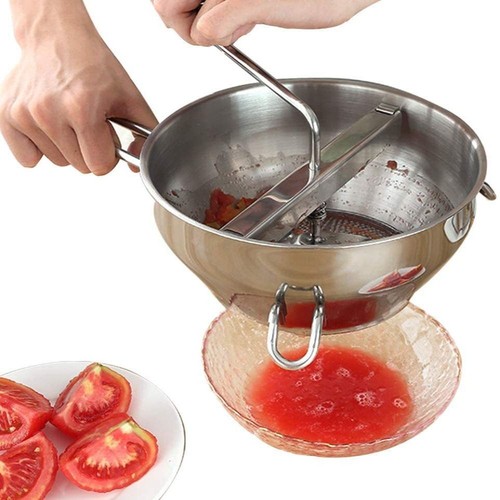 Manual Stainless Steel With 3 Discs - Best Rotary Food Mills For Tomato Sauce - Picture 6 of 14