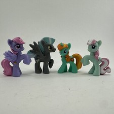 Lot of 4 - My Little Pony MLP Blind Bag Mini No Duplicates MLP FIM Mini Figures