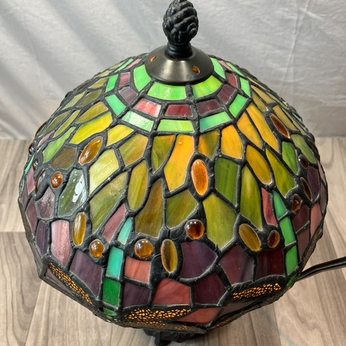 Tiffany Antique Replica, Dragonfly Lamp Light Up 2002 - Picture 2 of 6