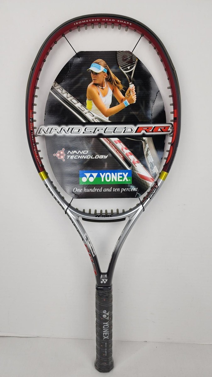 【美品】テニスラケット　ヨネックス　NANOSPEED RQ7 G1 YONEX - 中古 テニスラケット ヨネックス ナノスピード RQ 7 MP