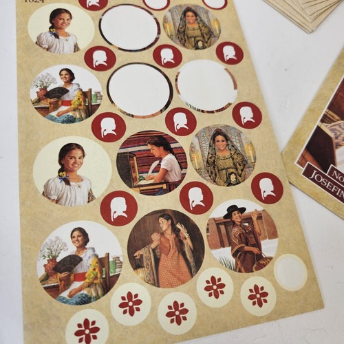 American Girl Josefina Short Story Set & 3 Books And Stationary Set -read - Foto 20 di 23
