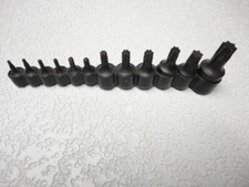 Lisle Tool 27200 12 Piece Master T10-T60 Torx Bit Set